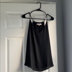 Loft black camisole size LP